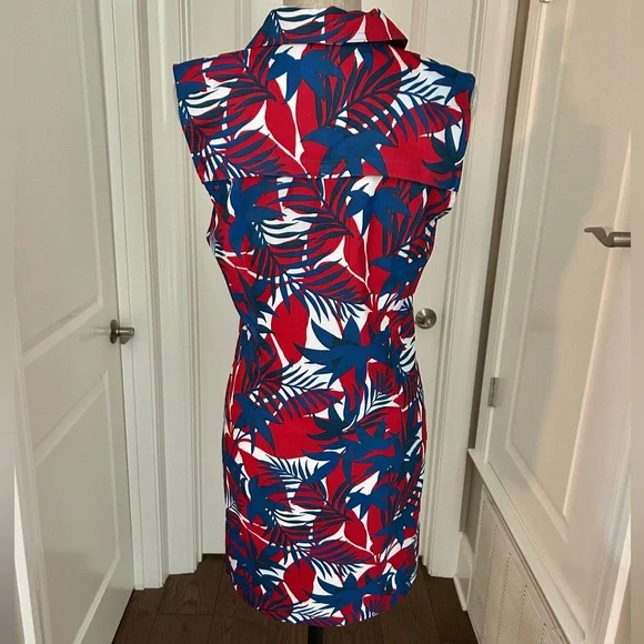 NWT! Reel Legends Womens Sleeveless Mariner Print
Red, White & Blue Dress Size M - Picture 8 of 15